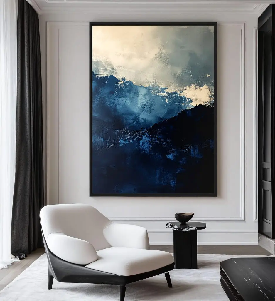 چگونه تابلوهای دکوراتیو، سکوت لوکس فضای داخلی را تکمیل می‌کنند؟