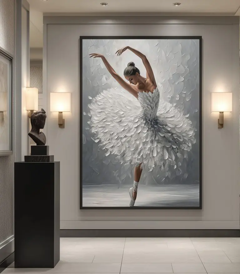 تابلو دکوراتیو بالرین مدرن