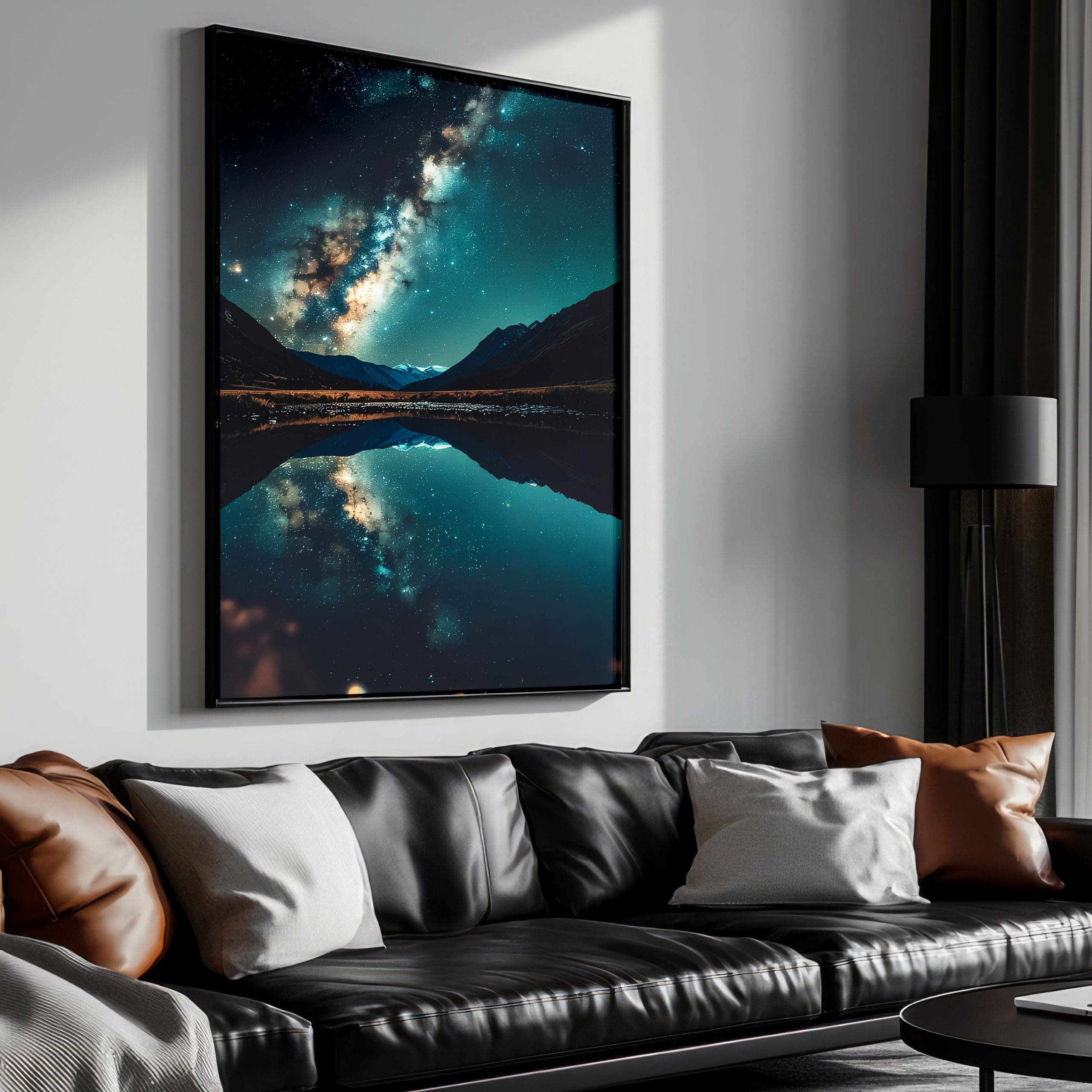 Living185 copy تابلو دکوراتیو شفق قطبی