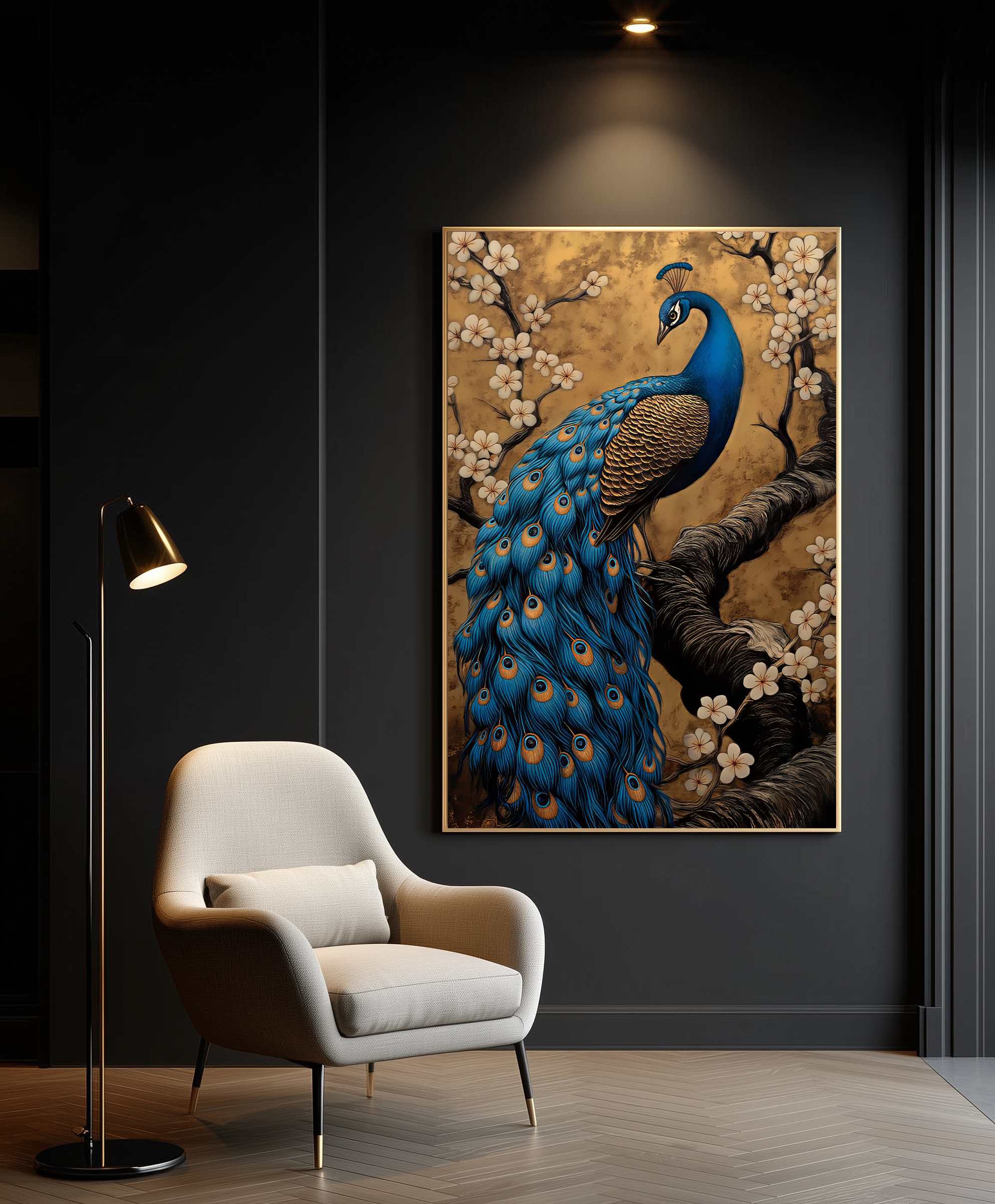 1 (18) copy تابلو دکوراتیو طاووس سلطنتی