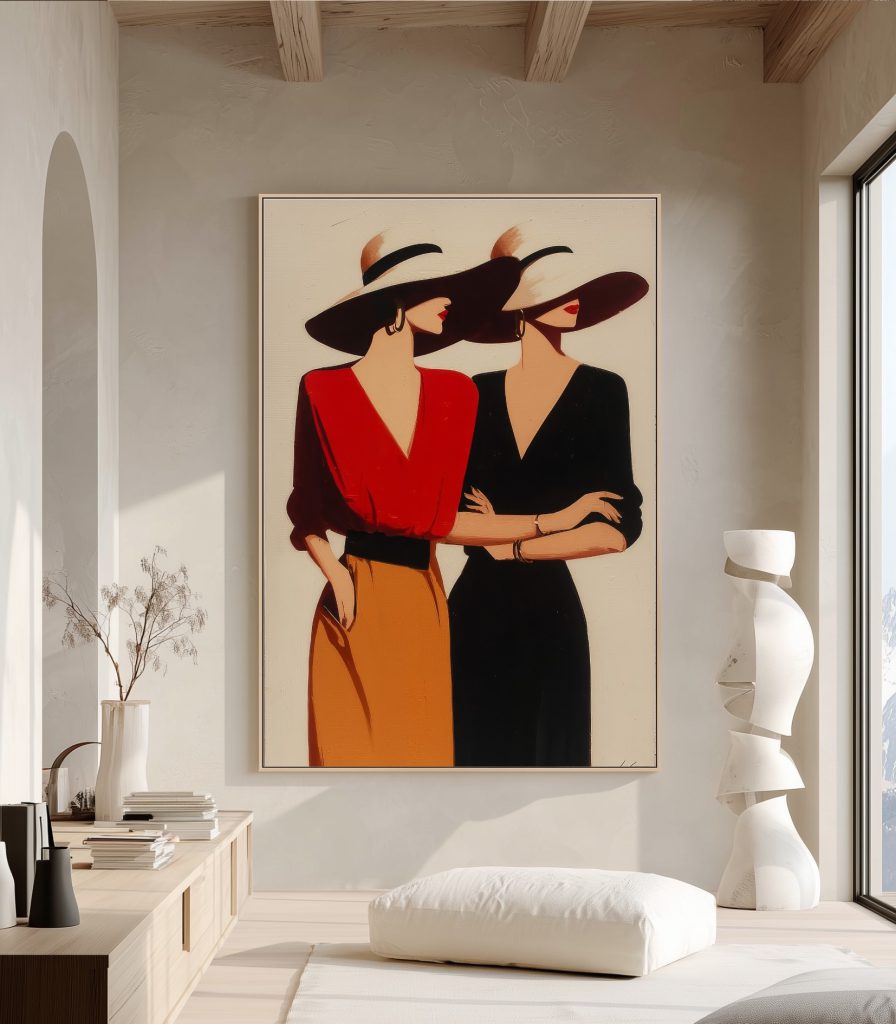 دکوراسیون داخلی؛ هنر هماهنگی سبک‌ها با تابلو دکوراتیو